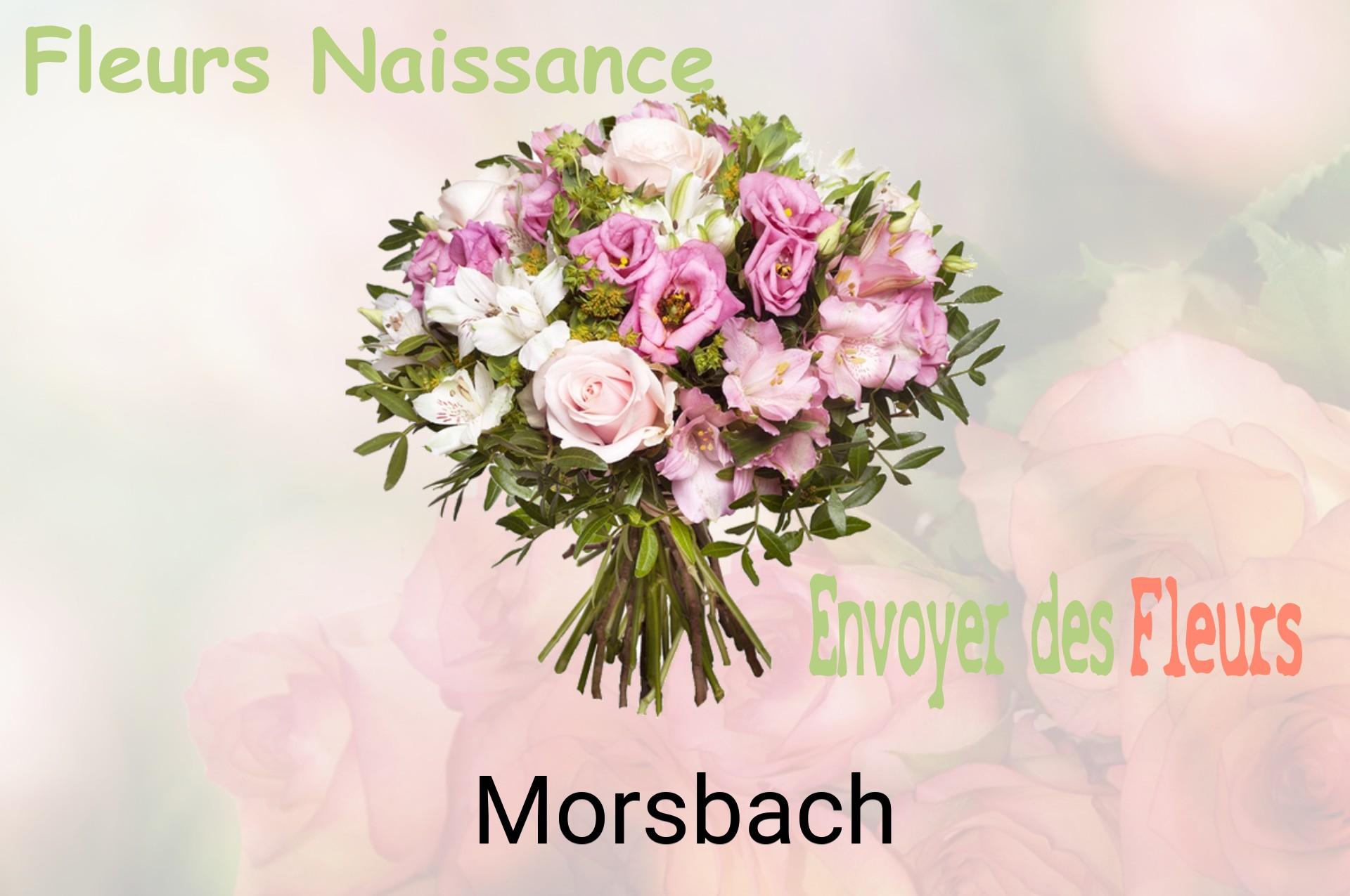 Bouquet de fleurs de naissance livré à Morsbach