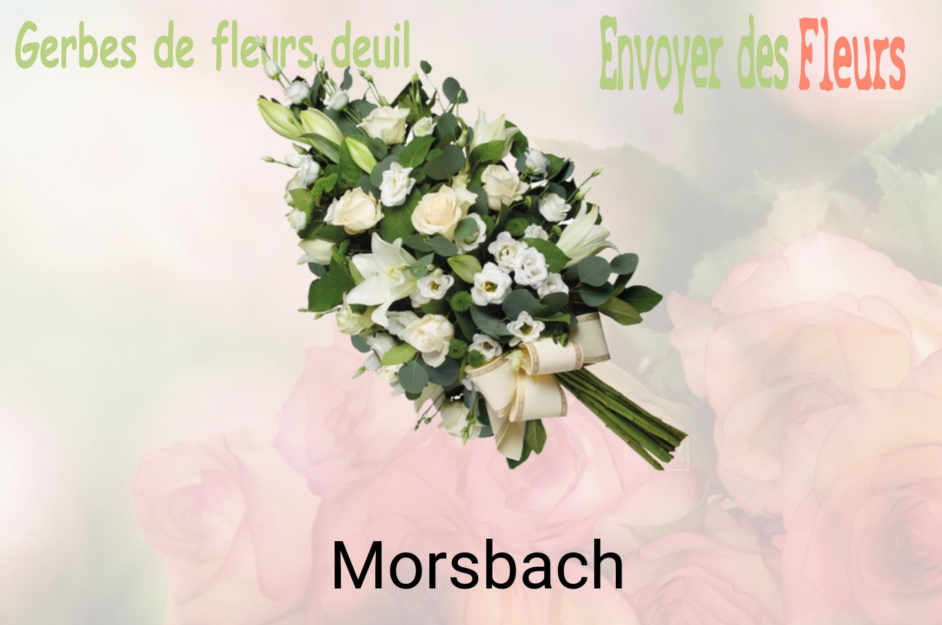 Gerbe de fleurs de deuil livrée à Morsbach